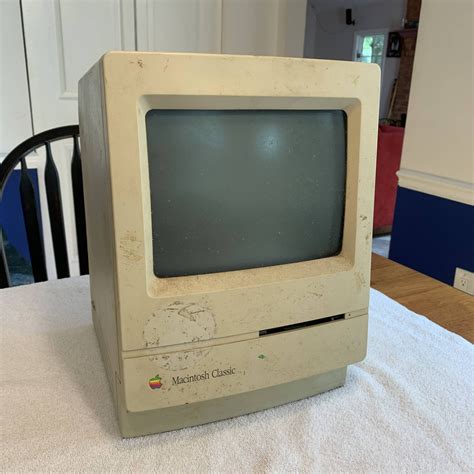 My mom’s old Macintosh Classic, which was buried in the basement for ...