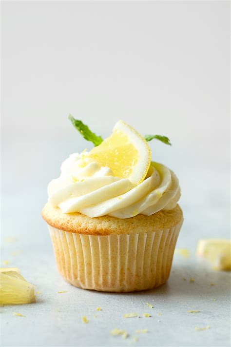 Lemon Cupcakes with Lemon Cream Cheese Frosting 3 - Life Made Simple