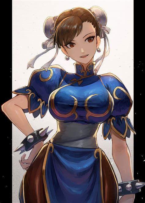 Chun Li, art by Kuroi Susumu (@Lv01KOKUEN) : r/StreetFighter