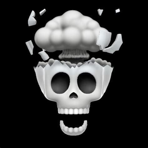 skull emoji | Emoji stickers iphone, Emoji drawings, Emoji