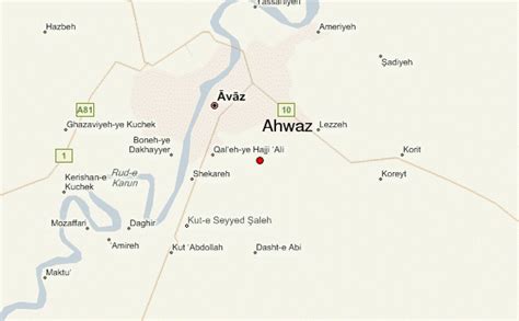 Ahvaz Location Guide