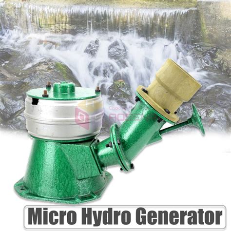 NEW-220V-500W-Micro-Hydro-Water-Turbine-Single-Phase-Generator ...