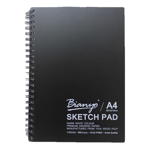 A4 Sketch Book Bound with 110gsm Paper 60 Sheet, Sketching & Drawing ...