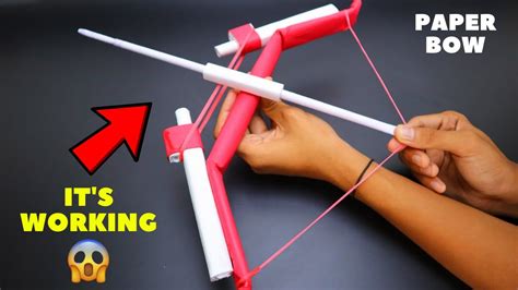 How To Make A Paper Origami Bow And Arrow