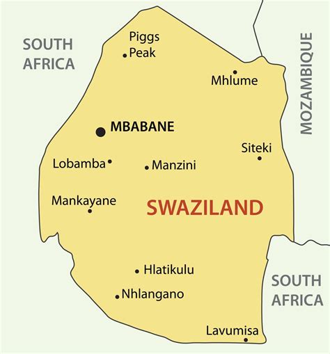 Where is Eswatini (formerly named Swaziland)? 🇸🇿 | Mappr