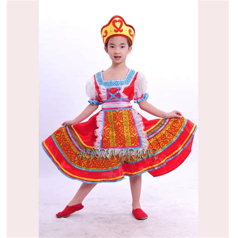 High Quality Customized Children Russian Costume - Arabesque Life