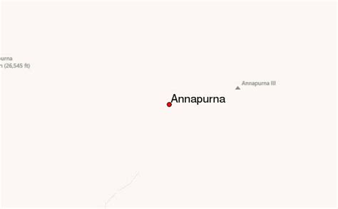 Annapurna Mountain Information