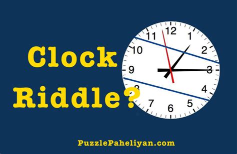 Clock Riddle - Puzzle Paheliyan