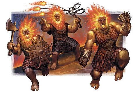 D&D Monster Monday: Azer - Dungeon Solvers in 2020 | Monster, D&d, Dungeons and dragons