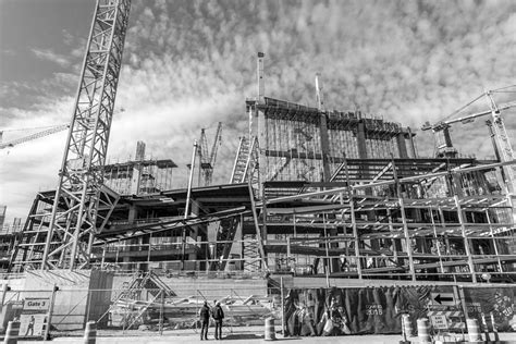 Minnesota Vikings U S Bank stadium under construction Photograph by Jim ...