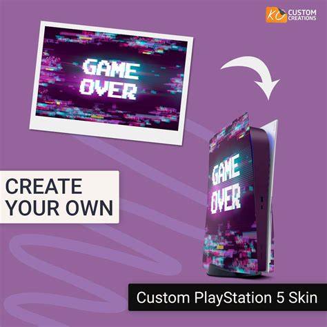 Custom Playstation 5 Console Skin | KO Custom Creations