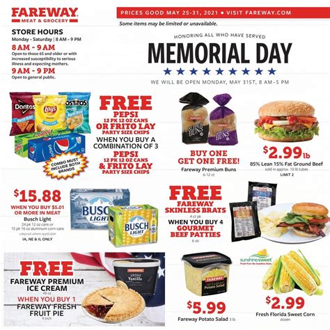 Fareway (IA) Weekly Ad Flyer May 25 to May 31