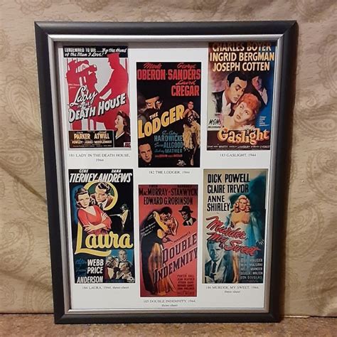 Wall Decor | Vintage Crime Movie Posters New | Poshmark