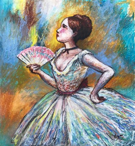 Edgar Degas (Pastel on Paper)