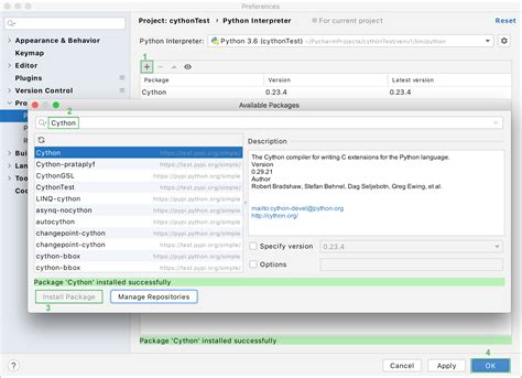 Cython support | PyCharm Documentation