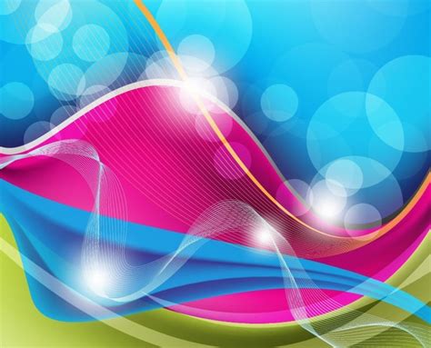 Abstract colorful poster background free vector download (67,976 Free ...