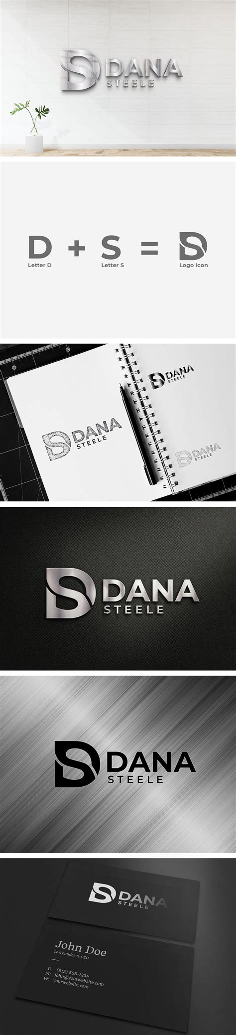 logo / branding / steele logo design on Behance