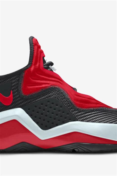 Nike - LEBRON SOLDIER XIV EP 'BLACK/UNIVERSITY RED' - VegNonVeg