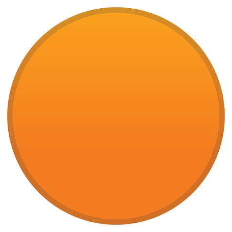 🟠 Orange Circle Emoji