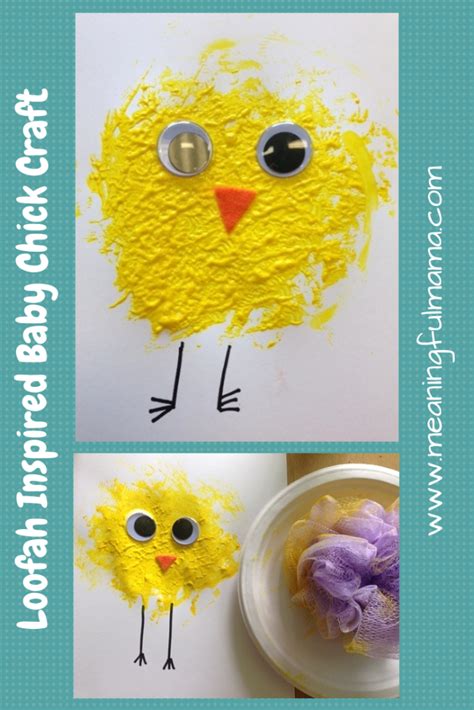 Easy Spring Chick Craft for Kids | Spring toddler crafts, Easy crafts ...