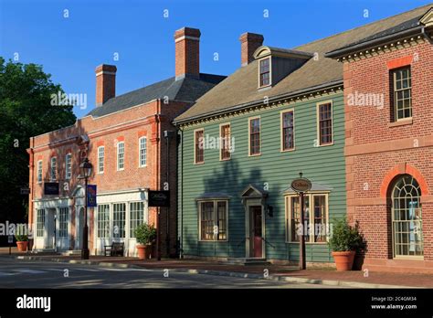 Merchant's Square in Williamsburg, Virginia, USA Stock Photo - Alamy