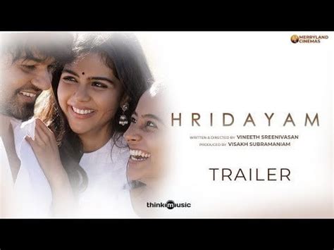 Hridayam - Official Trailer : r/DailyMovieTrailer