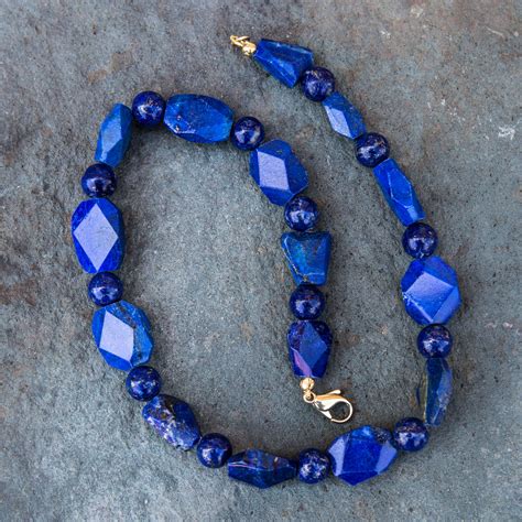 LAPIS LAZULI NECKLACE – The Antique Clock Company