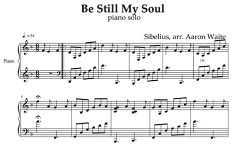 Be Still My Soul - AaronWaite.com: High quality ChristianLDS hymn ...