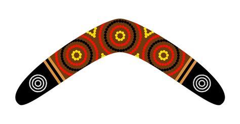 Aboriginal Art Lesson - Boomerang Designs