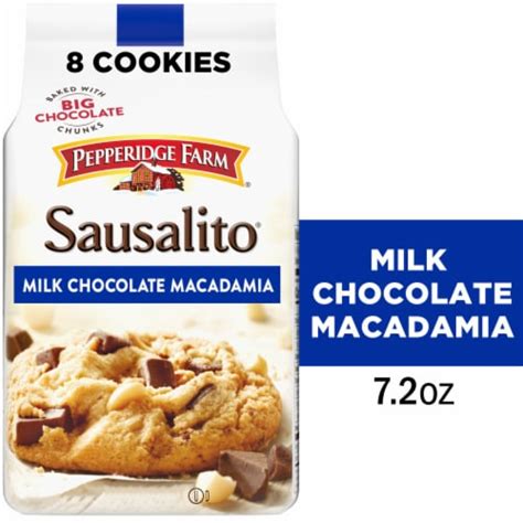 Pepperidge Farm Sausalito Crispy Milk Chocolate Macadamia Nut Cookies ...