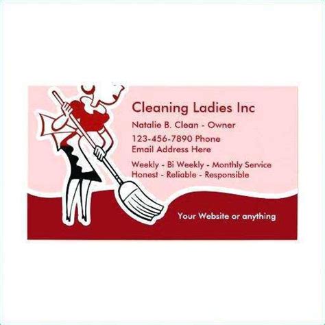 Housekeeping Business Cards - Cleaning Business Cards Free Cleaning ...