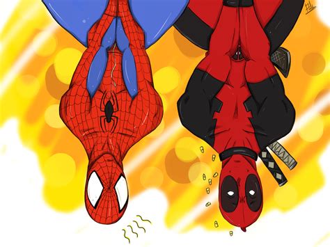 Deadpool and Spiderman Wallpaper - WallpaperSafari