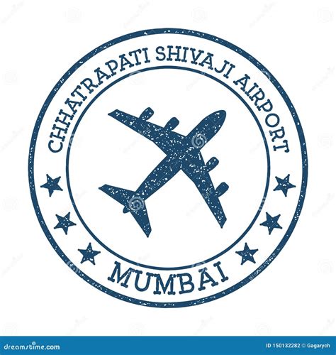 Chhatrapati Shivaji Airport Mumbai Logo. Stock Vector - Illustration of ...