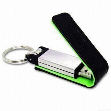 USB J.O.S: Flash Drive Leather With Keychain (Flash Disk Kulit ...