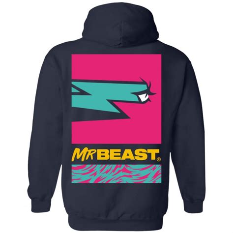 MrBeast Merch MrBeast Eye Of The Beast Tee Purple - Spoias