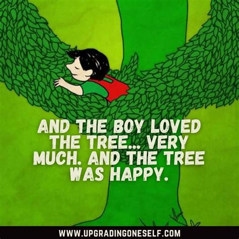 The Giving Tree quotes - Upgrading Oneself