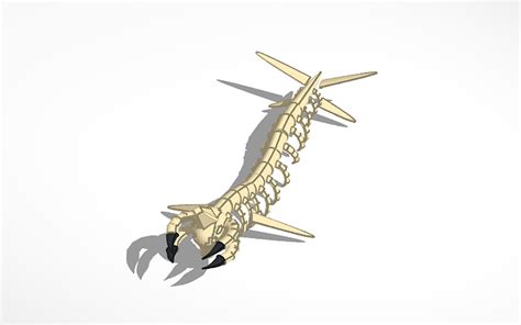 3D design Reaper leviathan skeleton (Subnautica) | Tinkercad