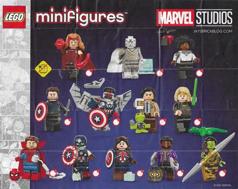 LEGO Marvel minifigures - town-green.com