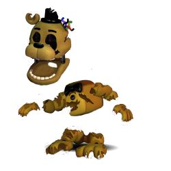 Broken Golden Freddy(FNAF World) by SaltyGibusEdits on DeviantArt