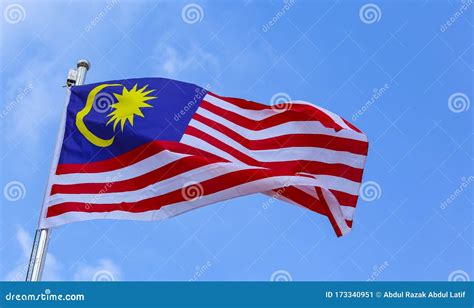 Malaysia Flag, Jalur Gemilang Stock Image - Image of nation, 1malaysia: 173340951