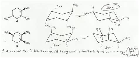 How To Draw Chair Conformations Cis And Trans