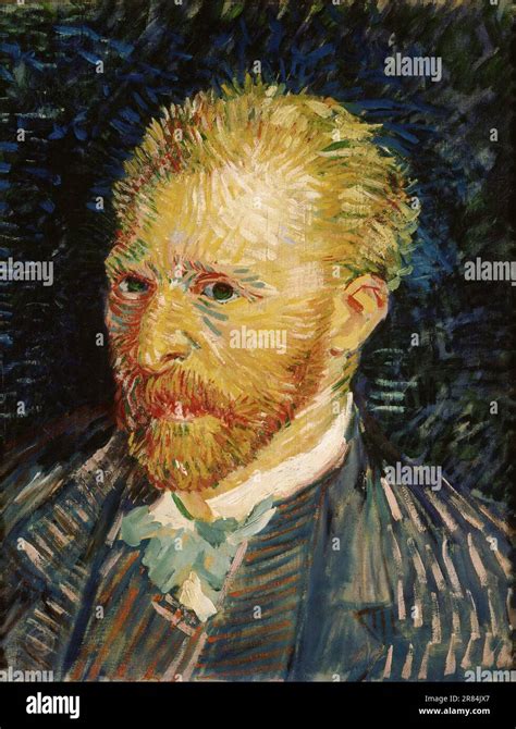 Vincent van Gogh – Self-Portrait 1887 Stock Photo - Alamy