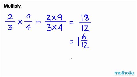 Multiplication of Improper Fractions - YouTube