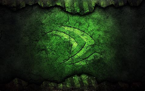 HD Nvidia Technology Green Logo Desktop Backgrounds Wallpaper ...