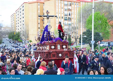 Holy Week on Easter Monday, Andalusia, Spain Editorial Image - Image of ...