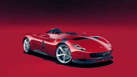 supercar Ferrari Monza SP1 3D | CGTrader