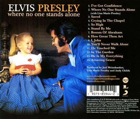 Records Music Elvis Presley Where No One Stands Alone Pink Vinyl LP NEW ...