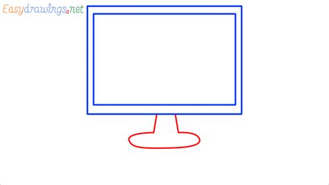 How To Draw A Desktop Computer Step by Step - [5 Easy Phase] - [Emoji]