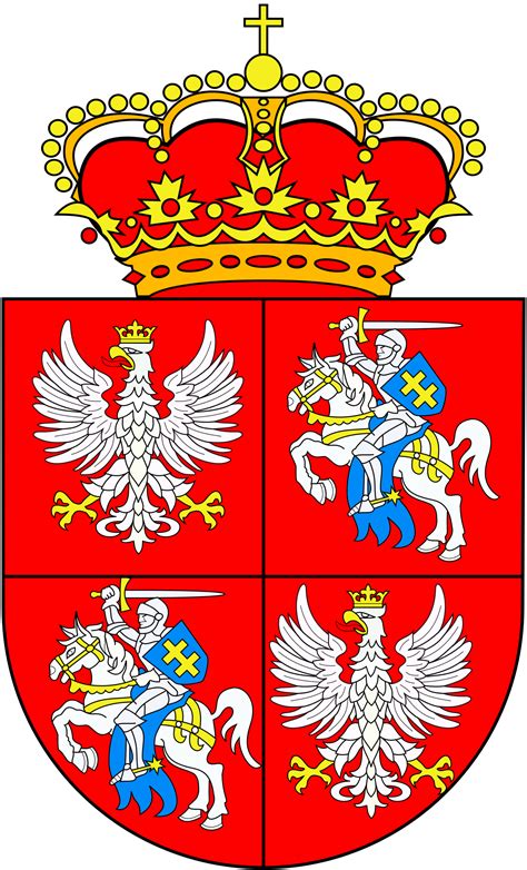 File:Herb Rzeczypospolitej Obojga Narodow.svg - Wikipedia | Polish winged hussars, Winged ...