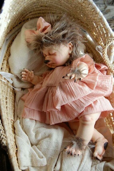 Pin by Morgan Howell on Werewolfpups | Creepy toys, Art dolls, Ooak art ...